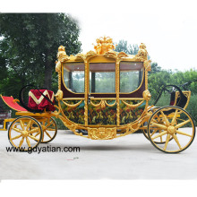 Factory Deluxe Horse Carriage Royal Wedding Horse Carts